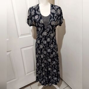 🌺 Vintage S. Roberts Rayon Dress
